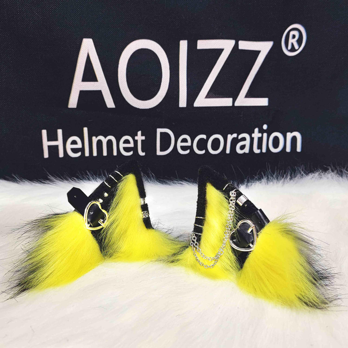 AOIZZ™ Handmade Cat Ear Helmet Decoration PRO