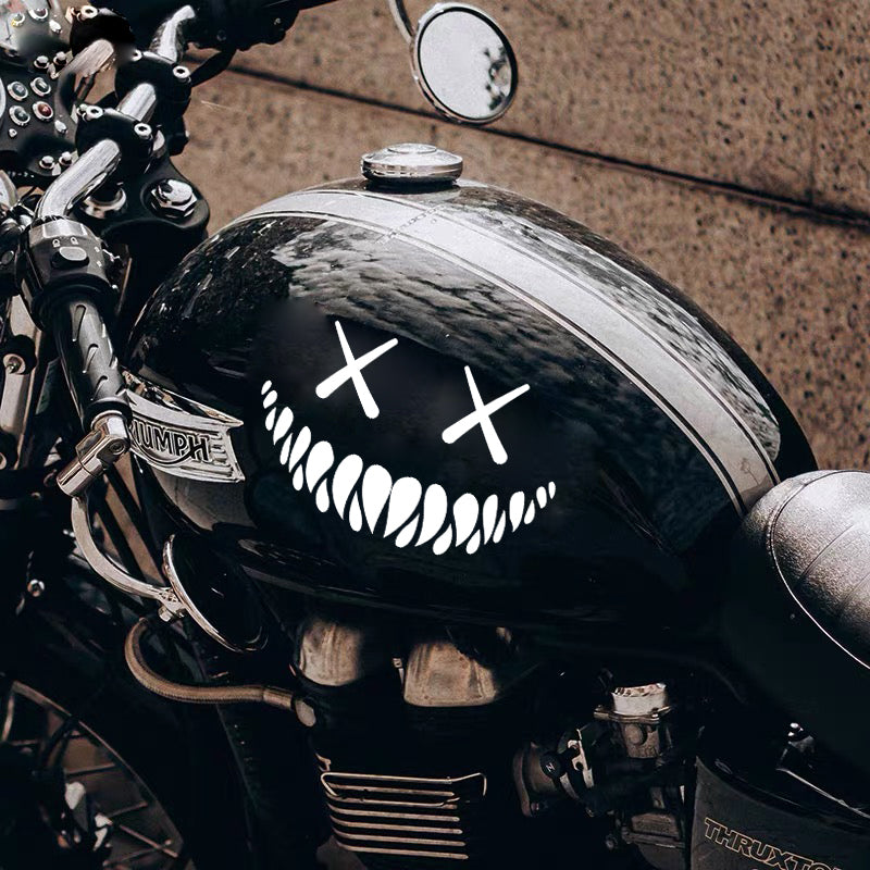 Demon Smile Motorcycle Decoration Sticker