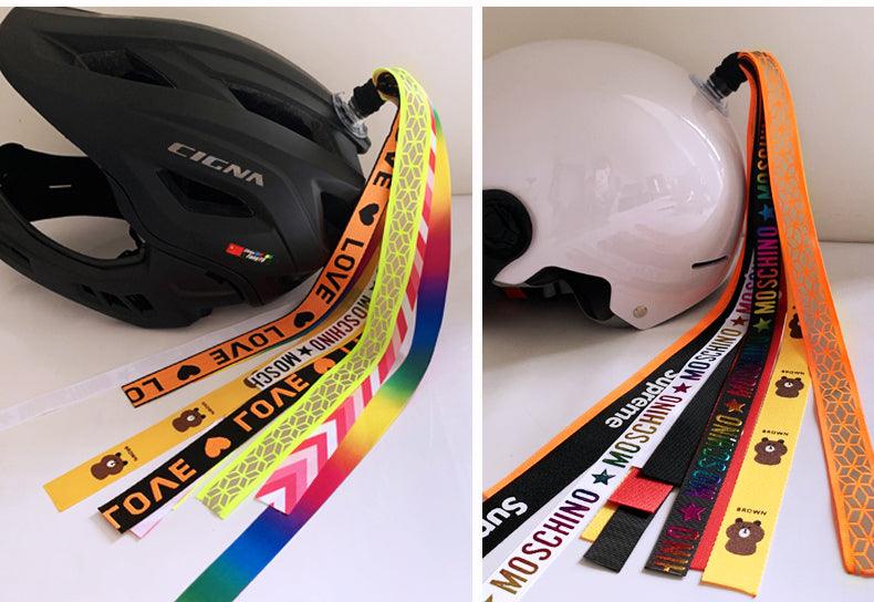 Motorcycle Helmet Decoration Streamers