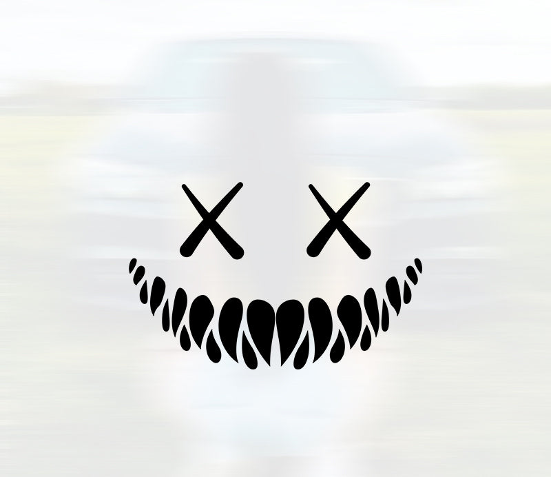 Demon Smile Motorcycle Decoration Sticker