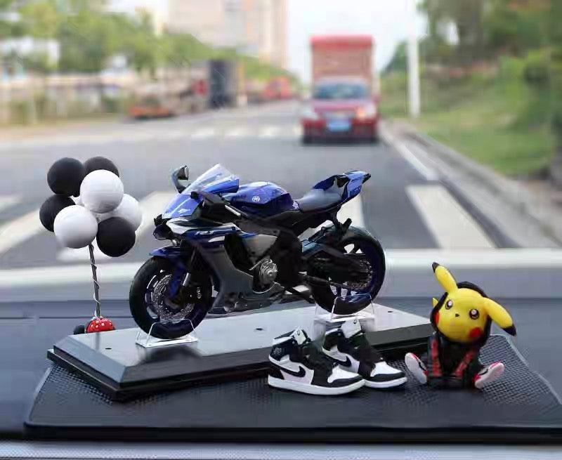 Motorcycle Basketball Expert Decoration Figurine