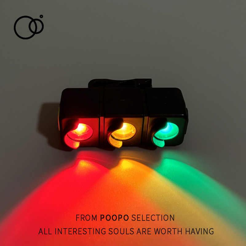 Traffic Light Safety Warning Light USB Charging