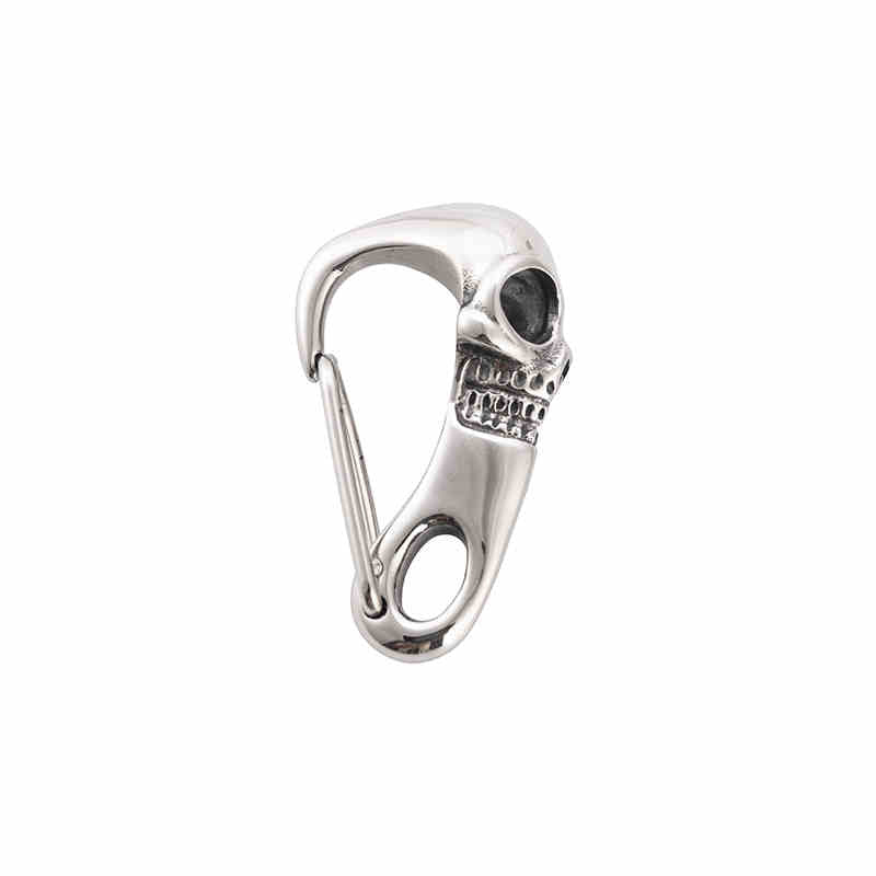 Skull Stainless Steel Keychain