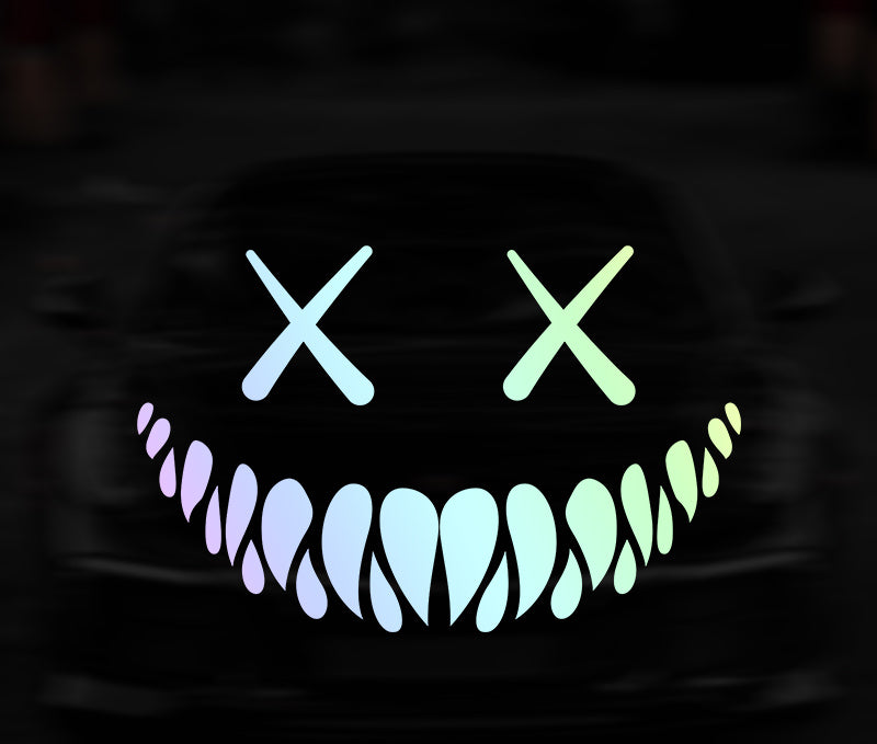 Demon Smile Motorcycle Decoration Sticker