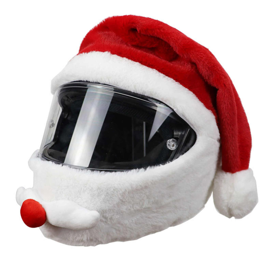 Santa Claus Hat Motorcycle Helmet Cover