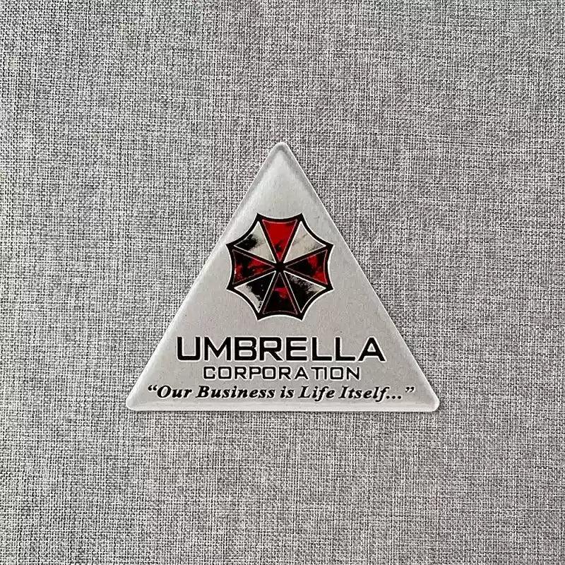 Resident Evil Umbrella Corporation Metal Badge