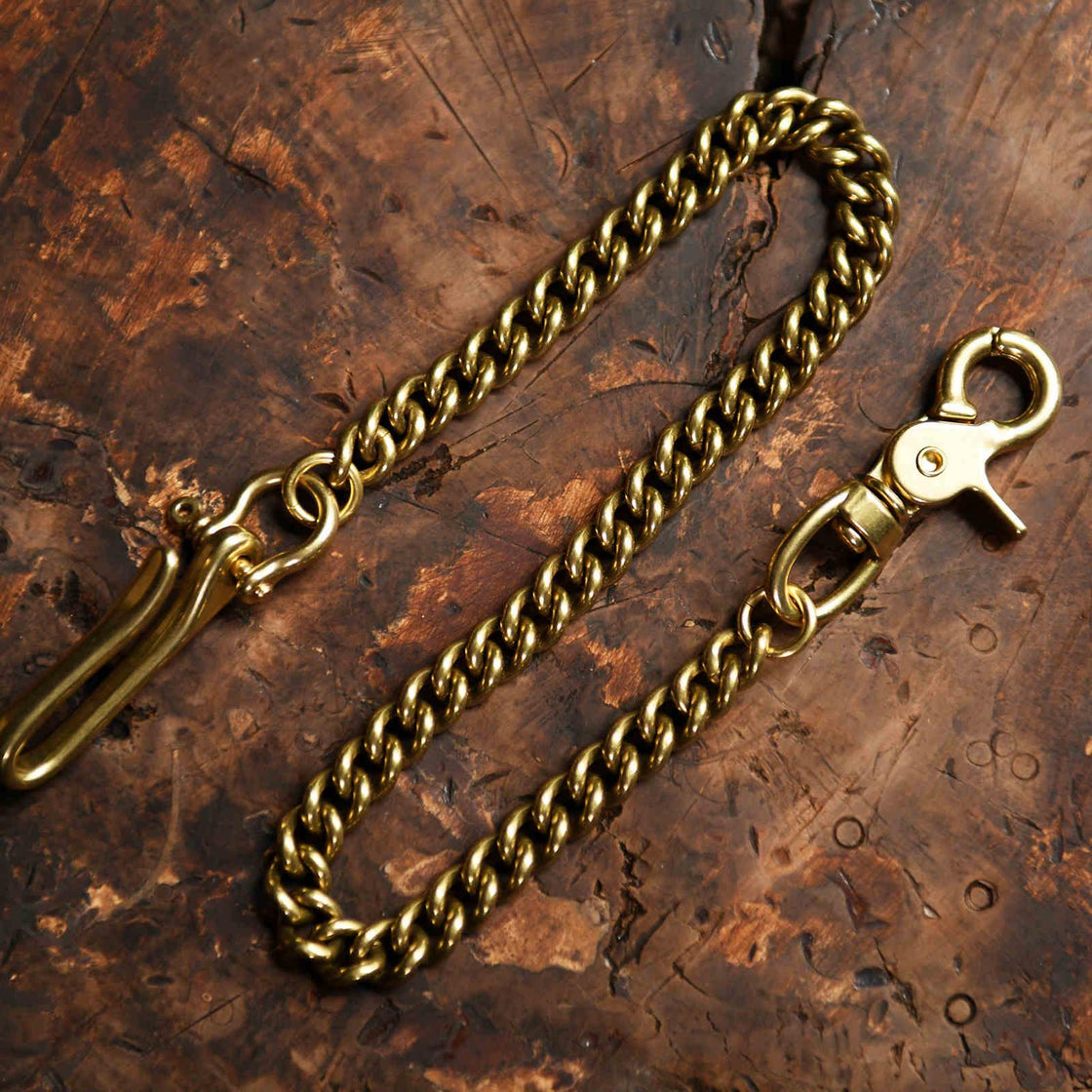 American Vintage Solid Brass Pant Chain