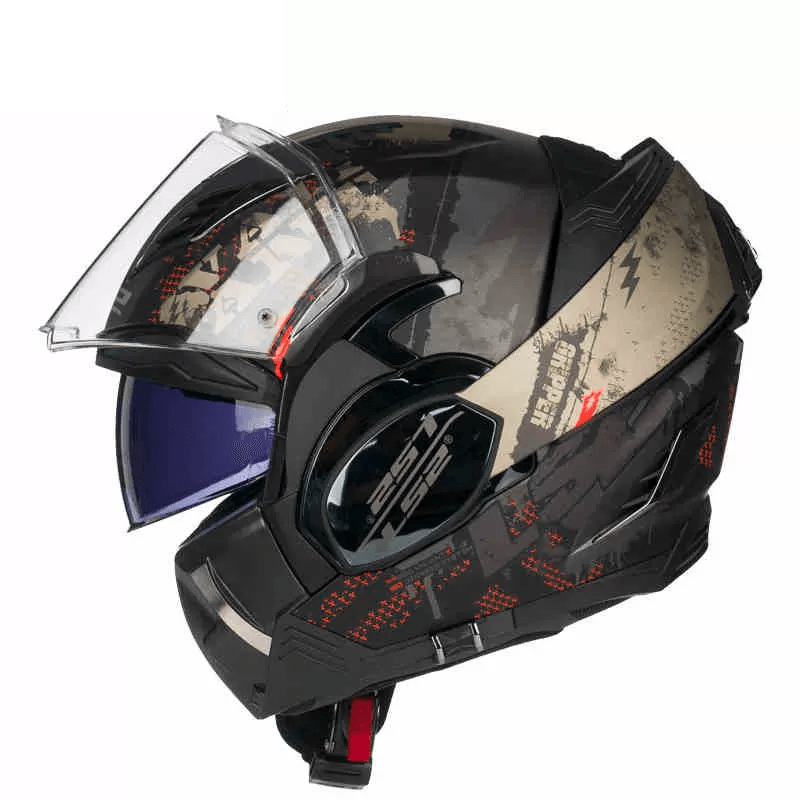 LS2™ FF Transformable Multi-Form Multi-Visor Motorcycle Helmet