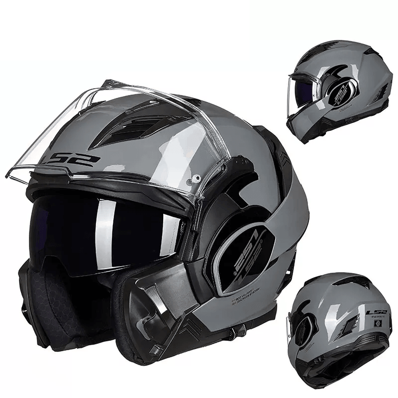 LS2™ FF Transformable Multi-Form Multi-Visor Motorcycle Helmet