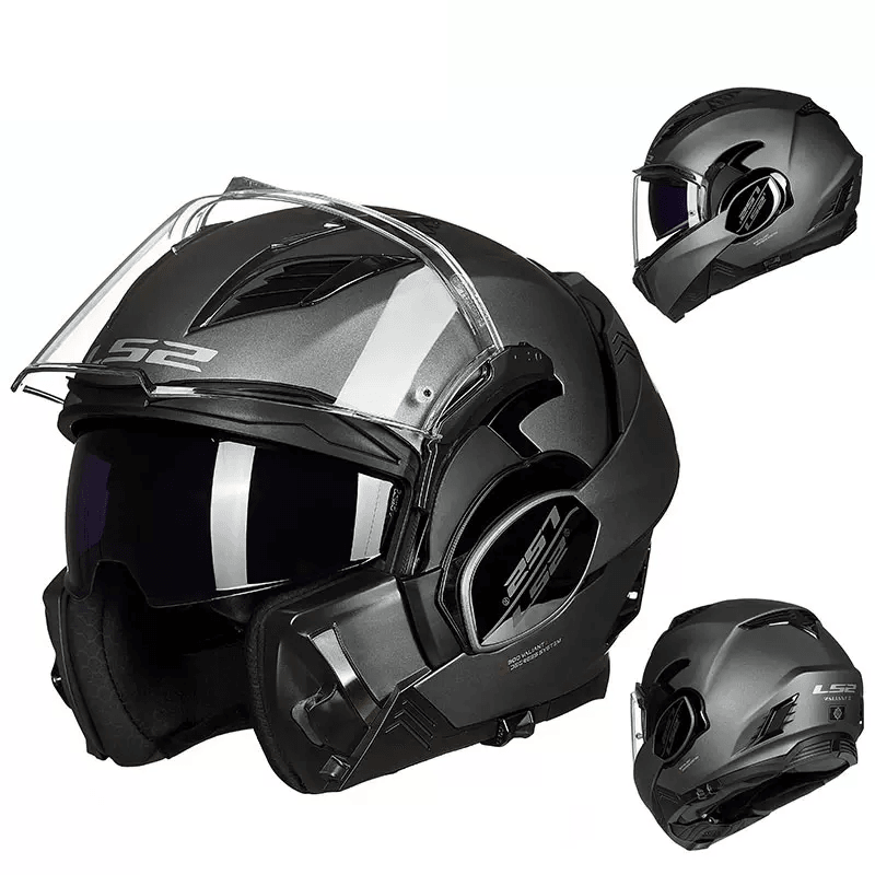 LS2™ FF Transformable Multi-Form Multi-Visor Motorcycle Helmet