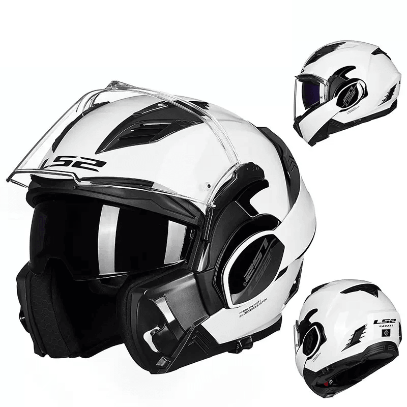 LS2™ FF Transformable Multi-Form Multi-Visor Motorcycle Helmet