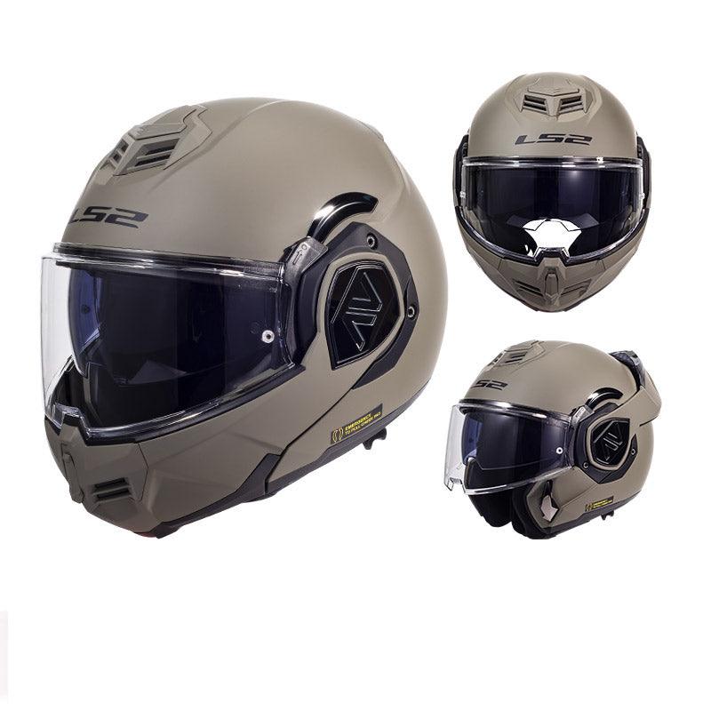 LS2™ FF Transformable Multi-Form Multi-Visor Motorcycle Helmet