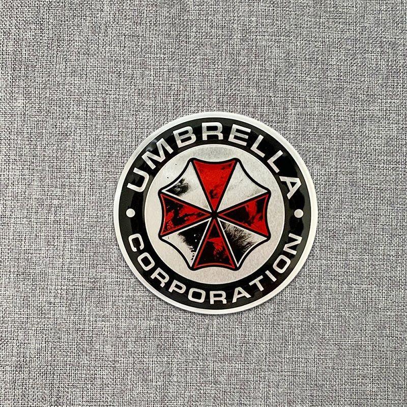 Resident Evil Umbrella Corporation Metal Badge