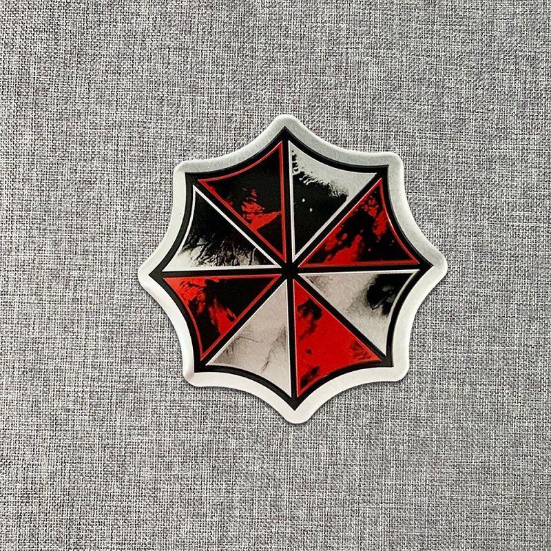 Resident Evil Umbrella Corporation Metal Badge