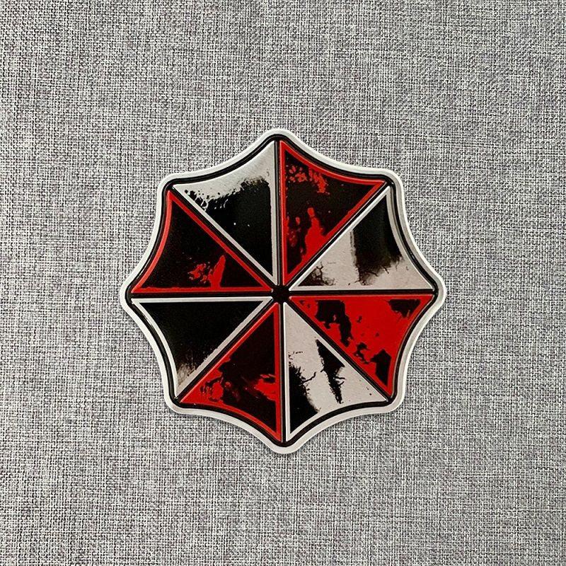 Resident Evil Umbrella Corporation Metal Badge