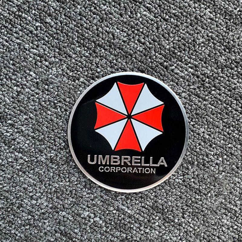 Resident Evil Umbrella Corporation Metal Badge