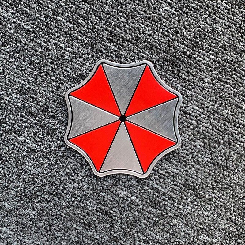 Resident Evil Umbrella Corporation Metal Badge