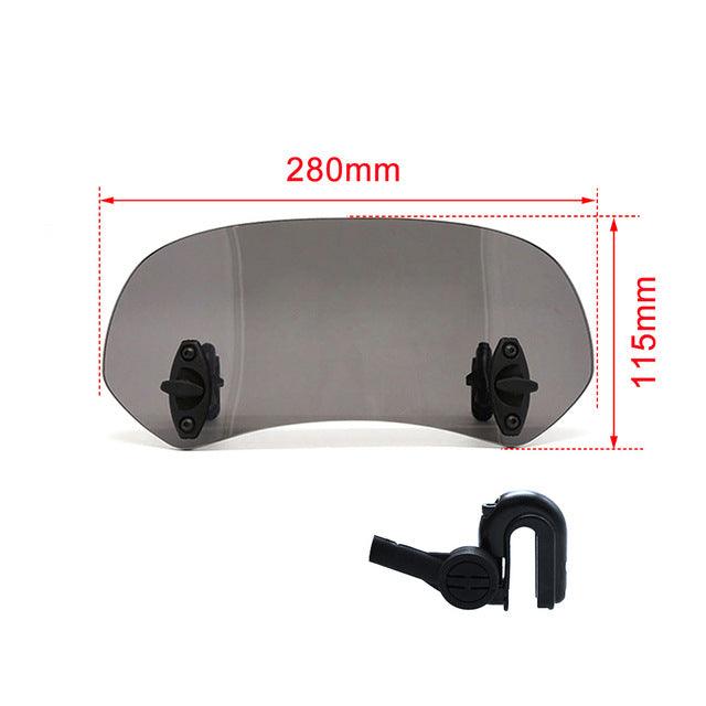 Universal Adjustable High Windshield for Motorcycles