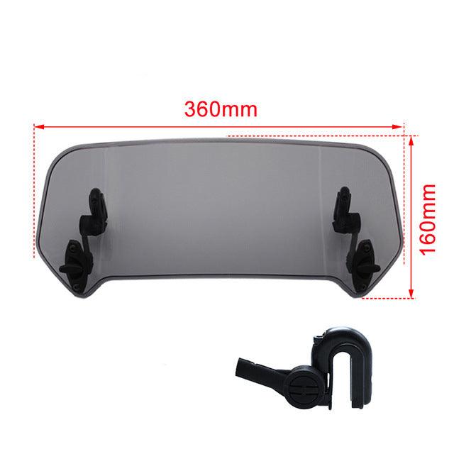 Universal Adjustable High Windshield for Motorcycles