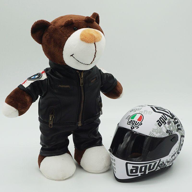 Motorcycle Buddy Helmet Bear