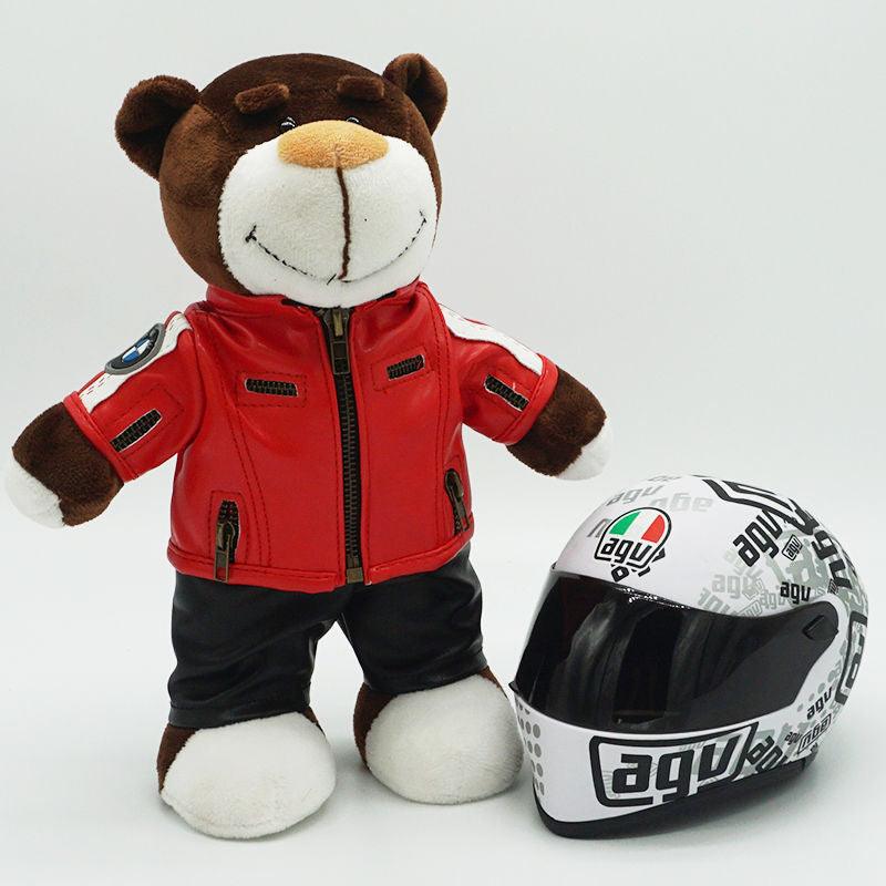 Motorcycle Buddy Helmet Bear