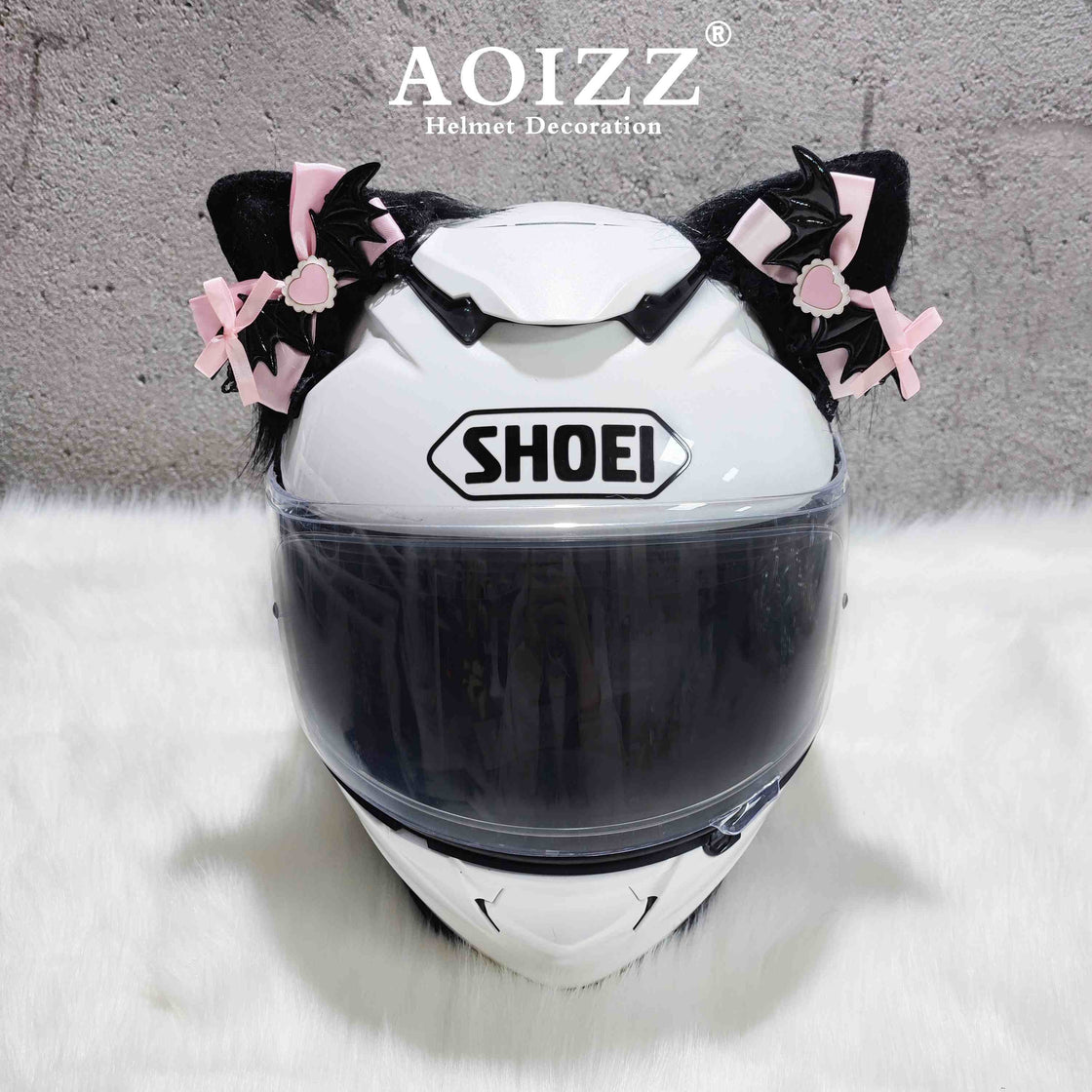 AOIZZ™ Handmade Cat Ear Helmet Decoration PRO