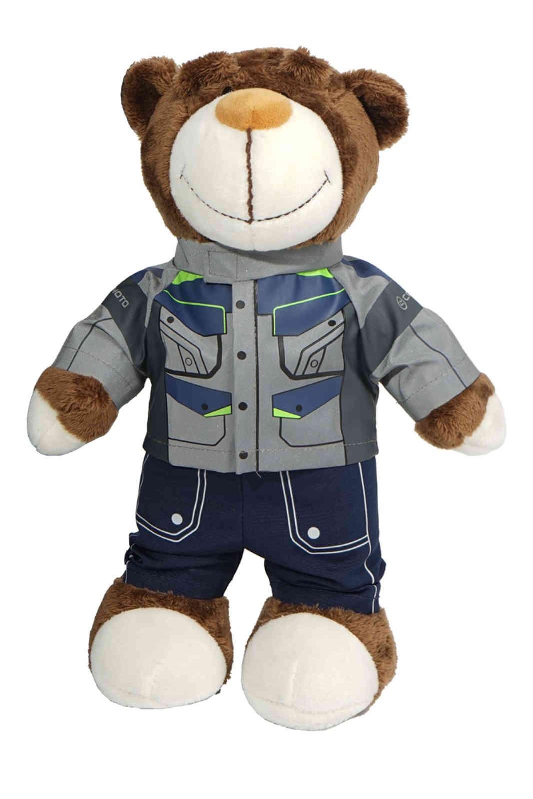 Motorcycle Bear Backpack Ornament