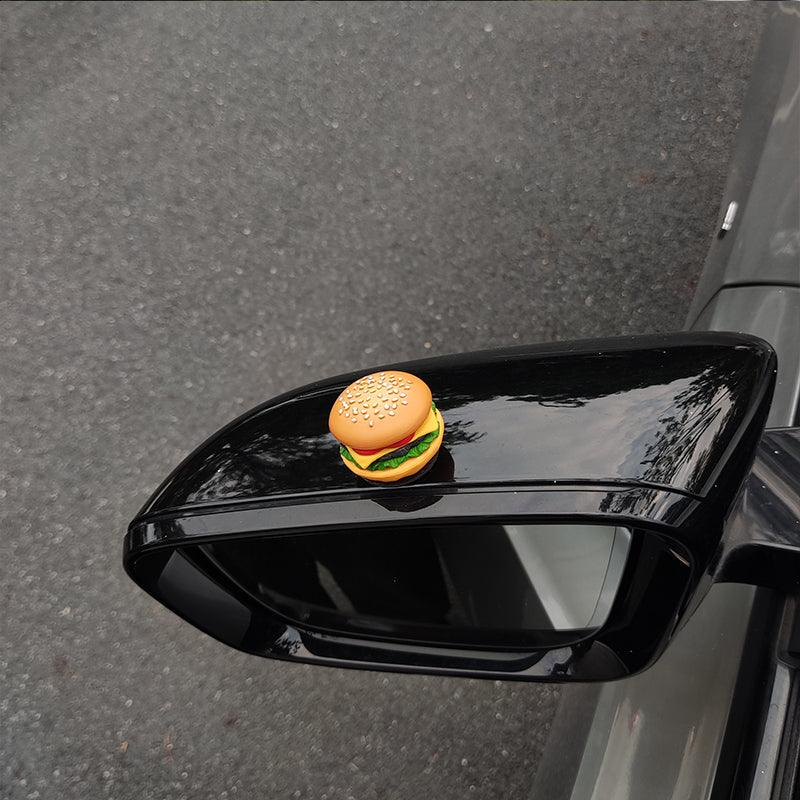 Realistic Bread Croissant Motorcycle Fun Decoration