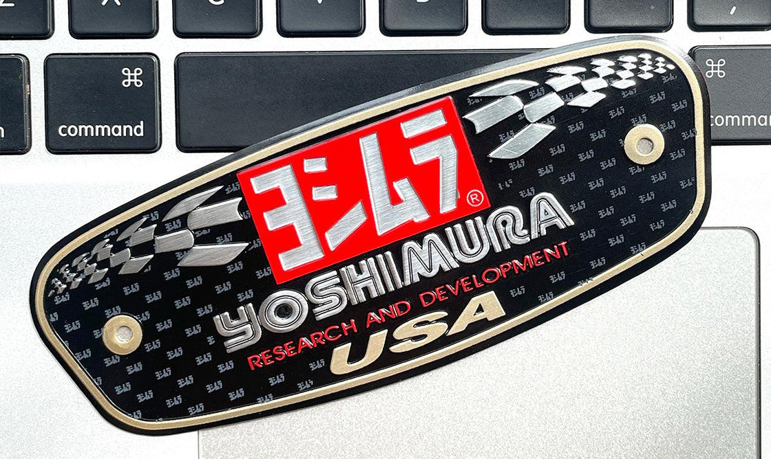 High-Temperature Resistant Aluminum Motorcycle Exhaust Modification Sticker