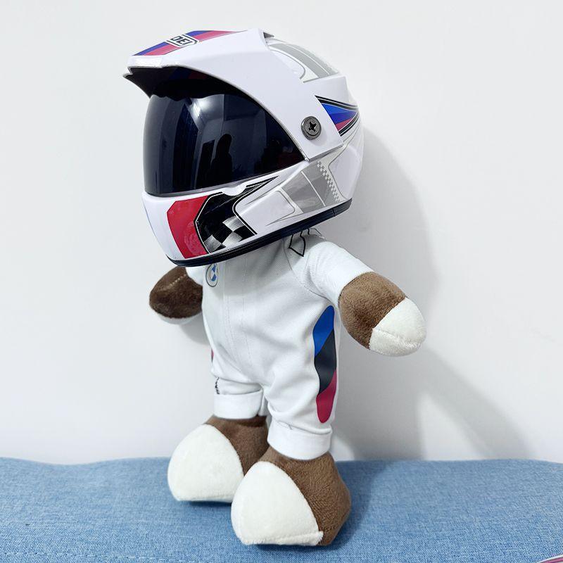 Motorcycle Buddy Helmet Bear