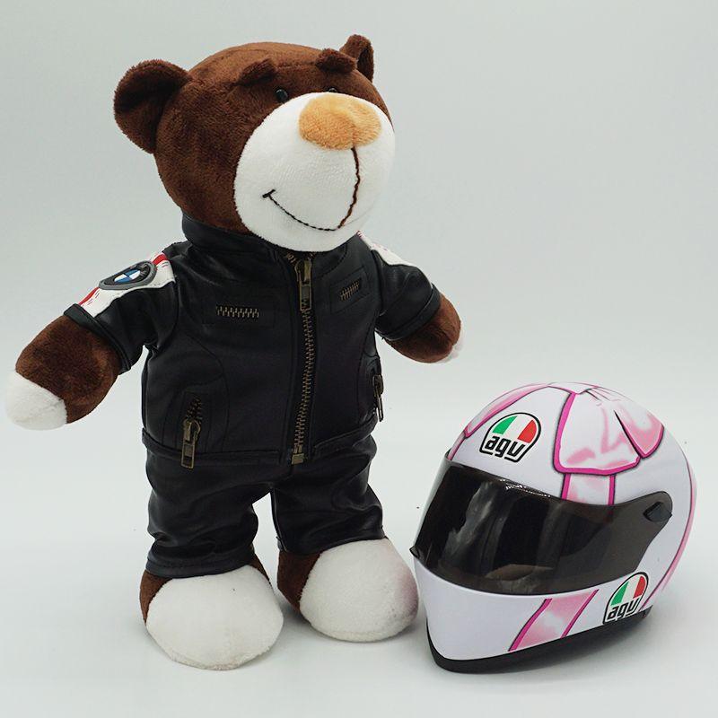 Motorcycle Buddy Helmet Bear