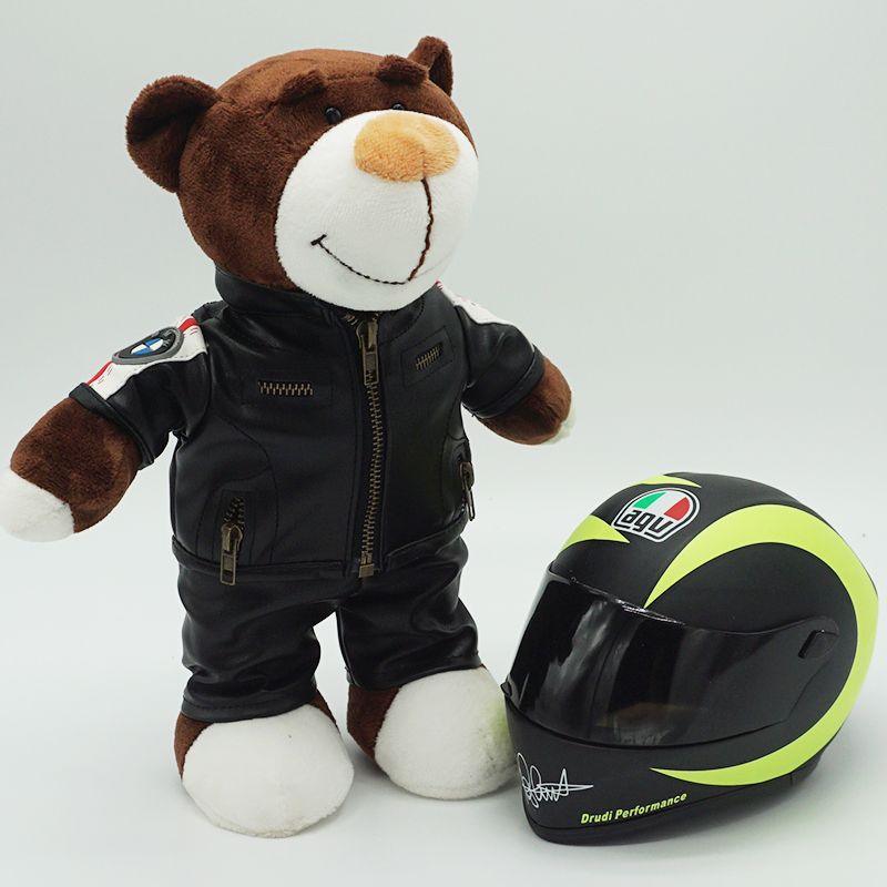 Motorcycle Buddy Helmet Bear