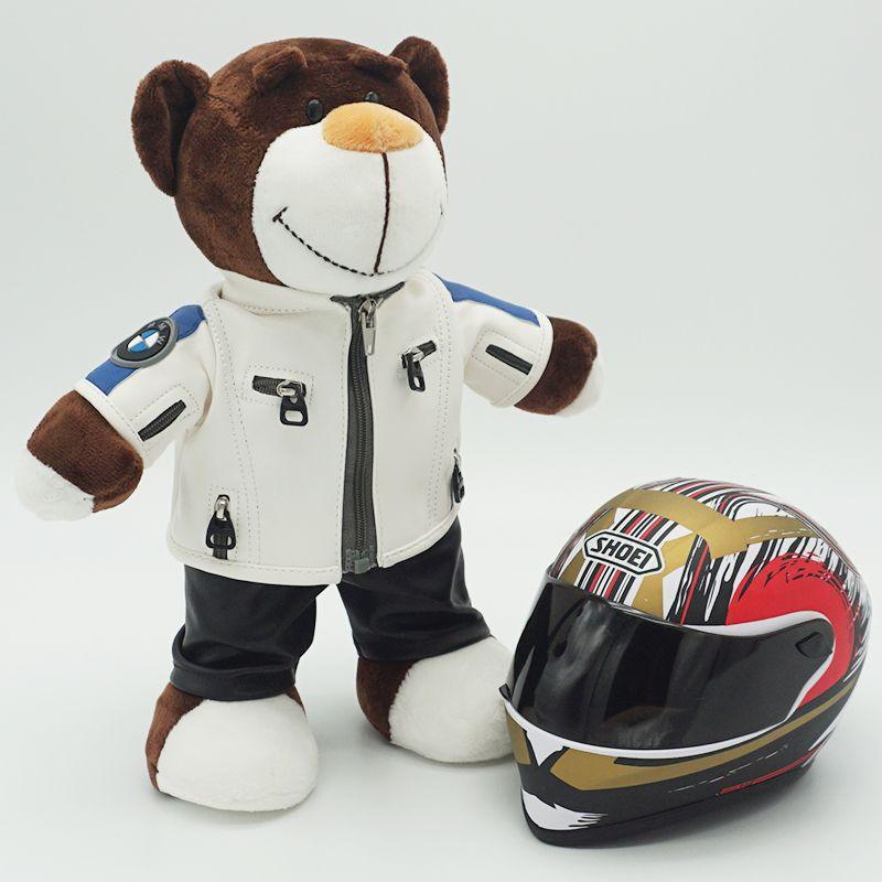 Motorcycle Buddy Helmet Bear