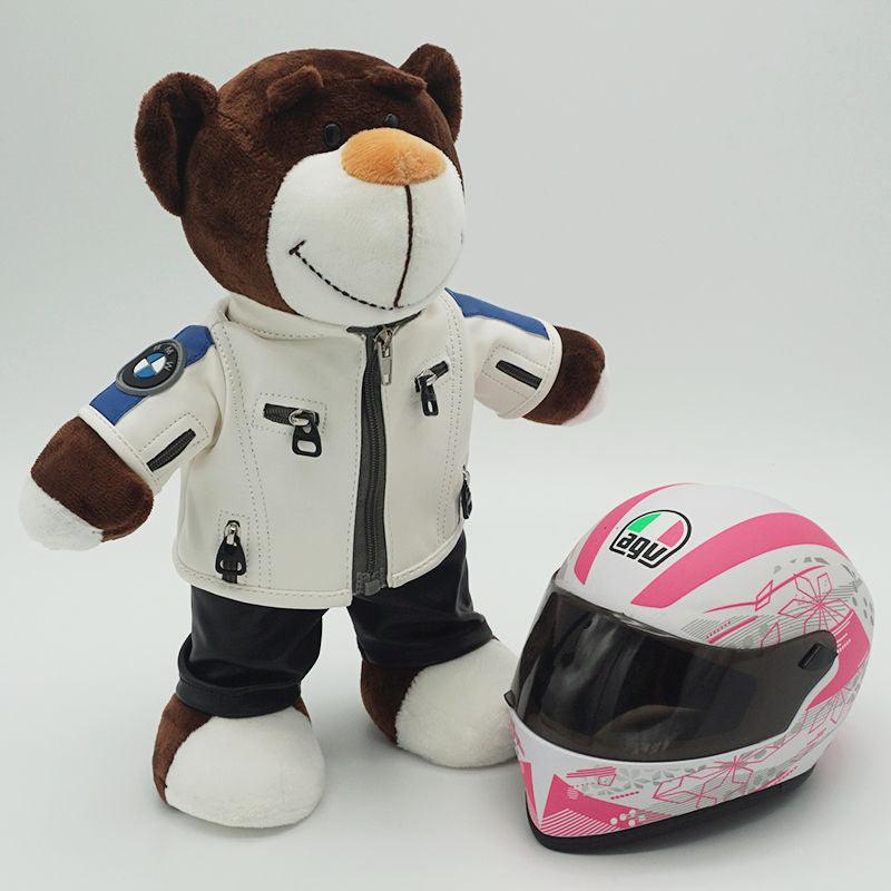 Motorcycle Buddy Helmet Bear