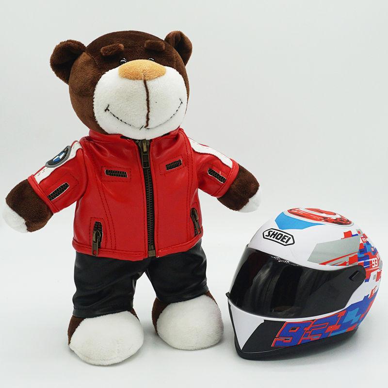 Motorcycle Buddy Helmet Bear