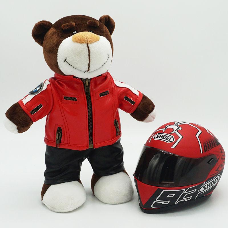 Motorcycle Buddy Helmet Bear