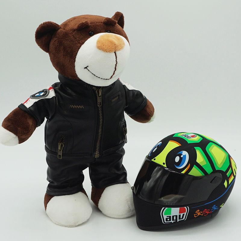 Motorcycle Buddy Helmet Bear