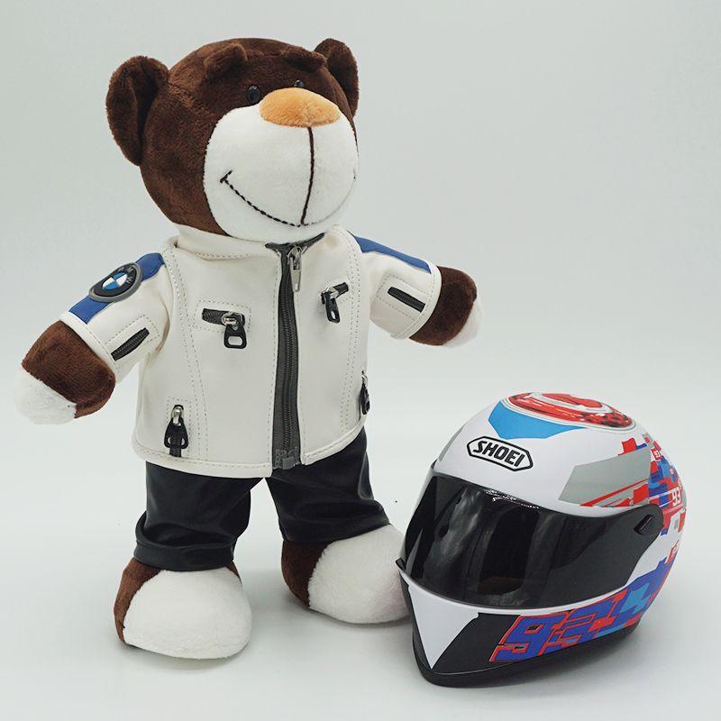 Motorcycle Buddy Helmet Bear