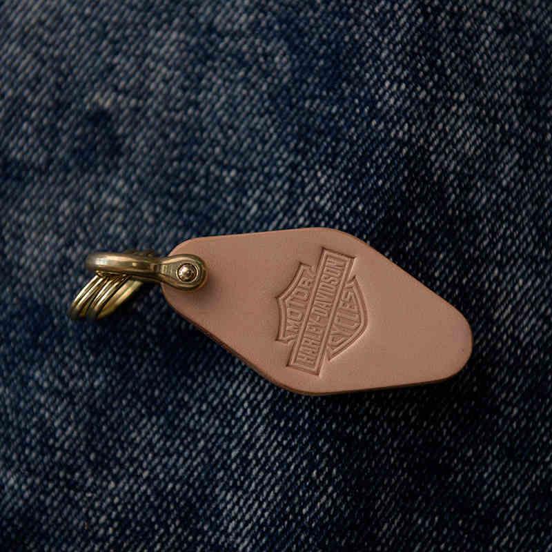 Handcrafted Genuine Leather Keychain