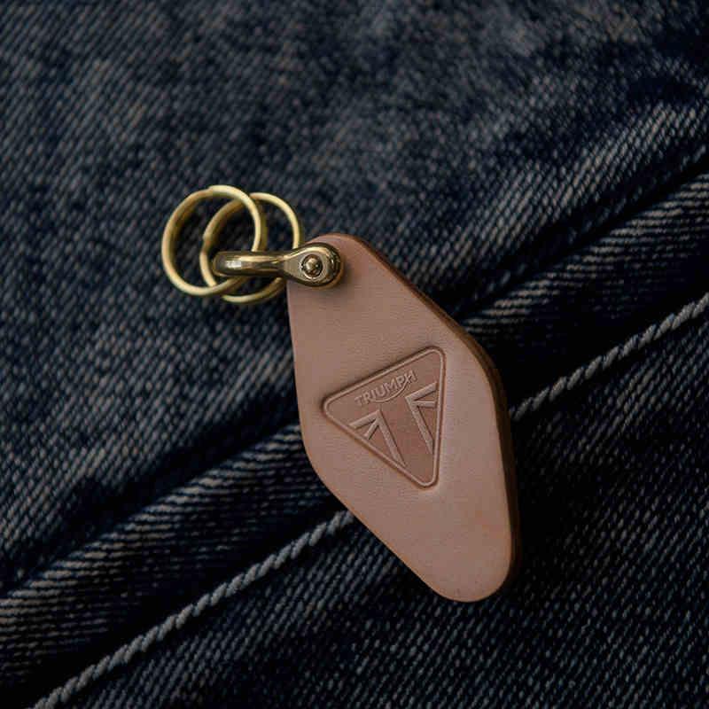 Handcrafted Genuine Leather Keychain