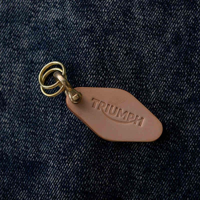 Handcrafted Genuine Leather Keychain