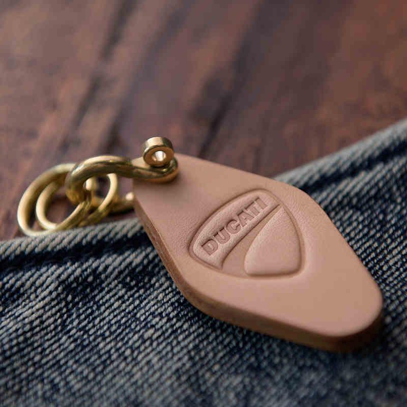 Handcrafted Genuine Leather Keychain