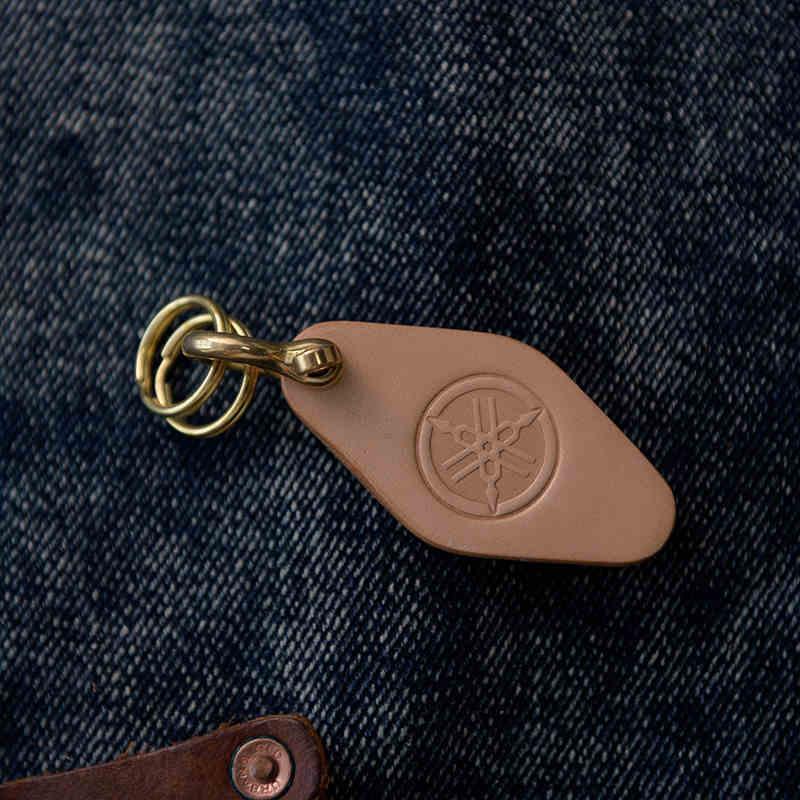 Handcrafted Genuine Leather Keychain