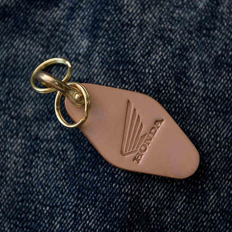 Handcrafted Genuine Leather Keychain