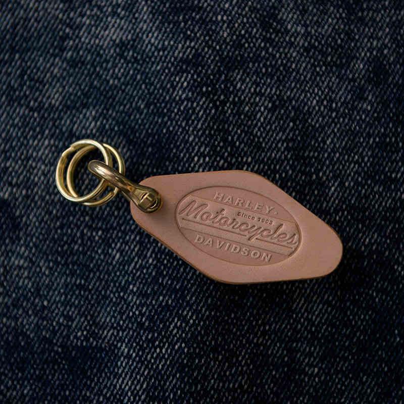 Handcrafted Genuine Leather Keychain