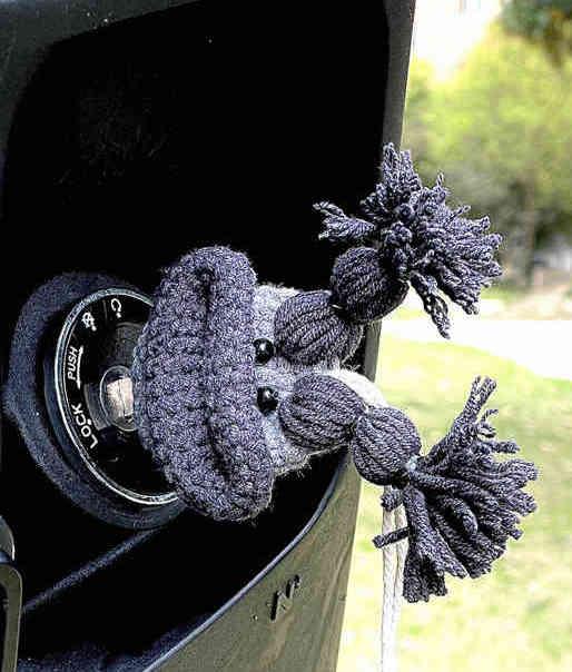 Quirky Cute Motorcycle Key Cover