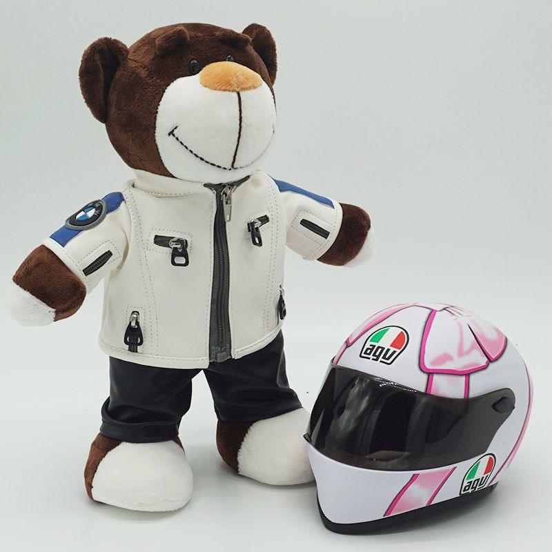 Motorcycle Buddy Helmet Bear