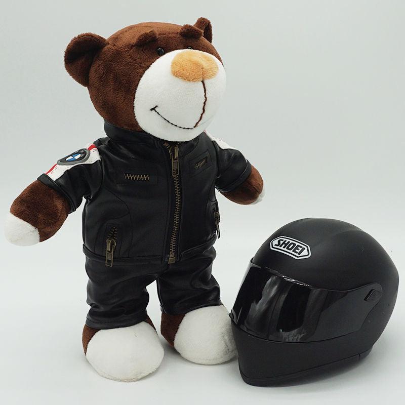 Motorcycle Buddy Helmet Bear