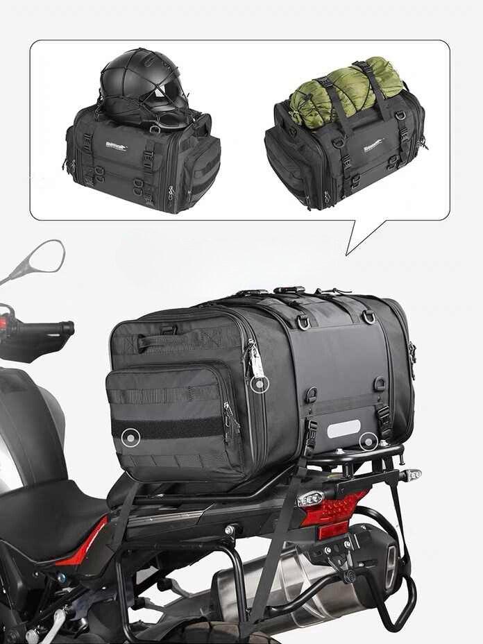 Rhinowalk™ Motorcycle Touring Tail Bag