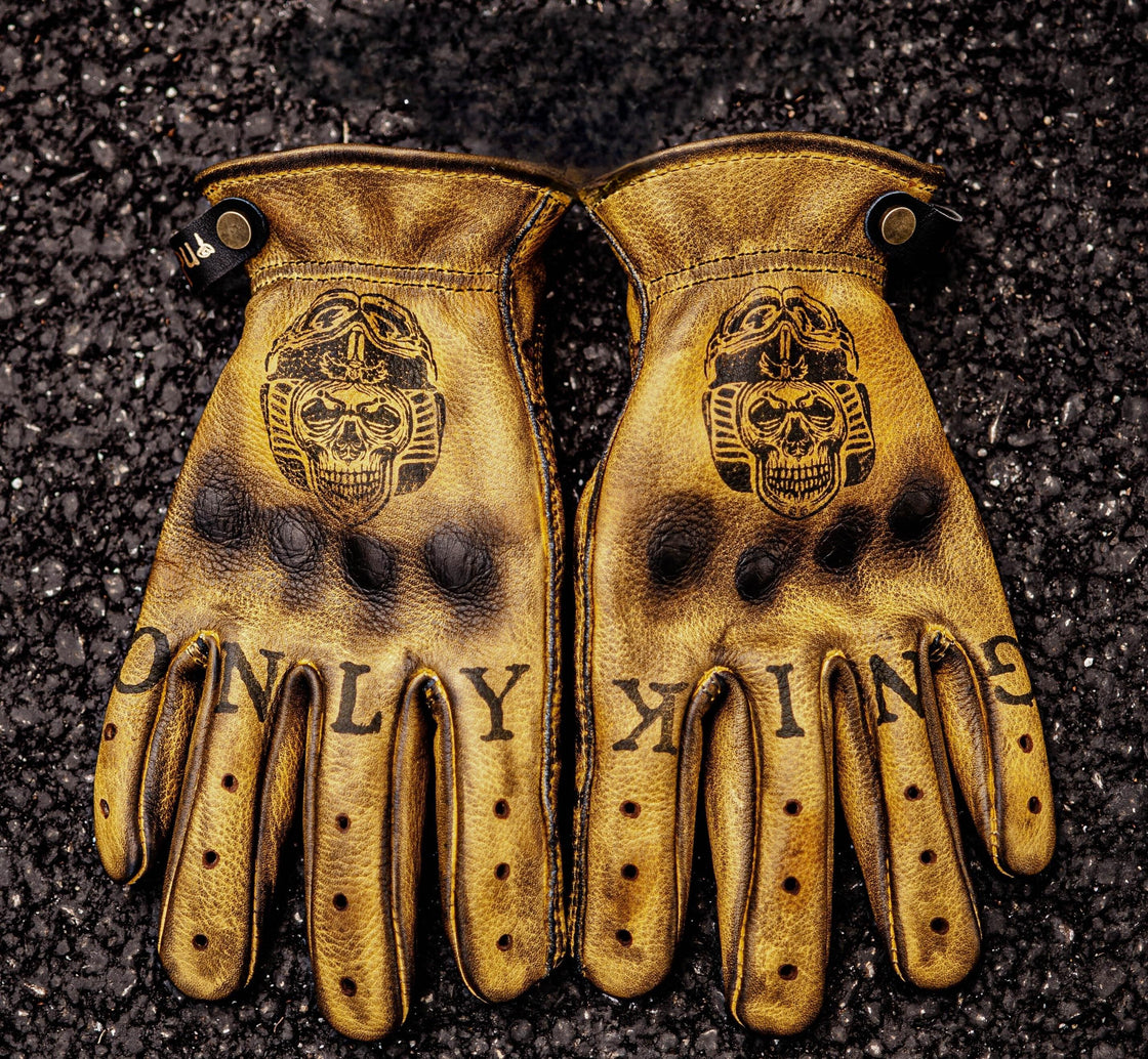 Indian Monkey™ Handcrafted AAA Class Cowhide Gloves